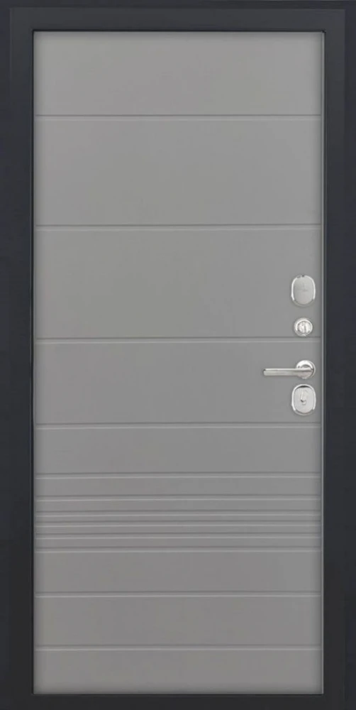 Входная дверь ДвериПРО L Термо ФЛ-700 (10мм, ясень грей) DPRO198031 внутренняя сторона