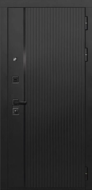 Входная дверь ДвериПРО L-45 ФЛ-701 (10мм, дуб шоколад) DPRO196568 внешняя сторона