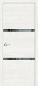 Межкомнатная дверь Браво-2.55 White Skyline BR4649