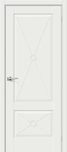 Межкомнатная дверь Прима-12.Ф2 White Matt BR5115