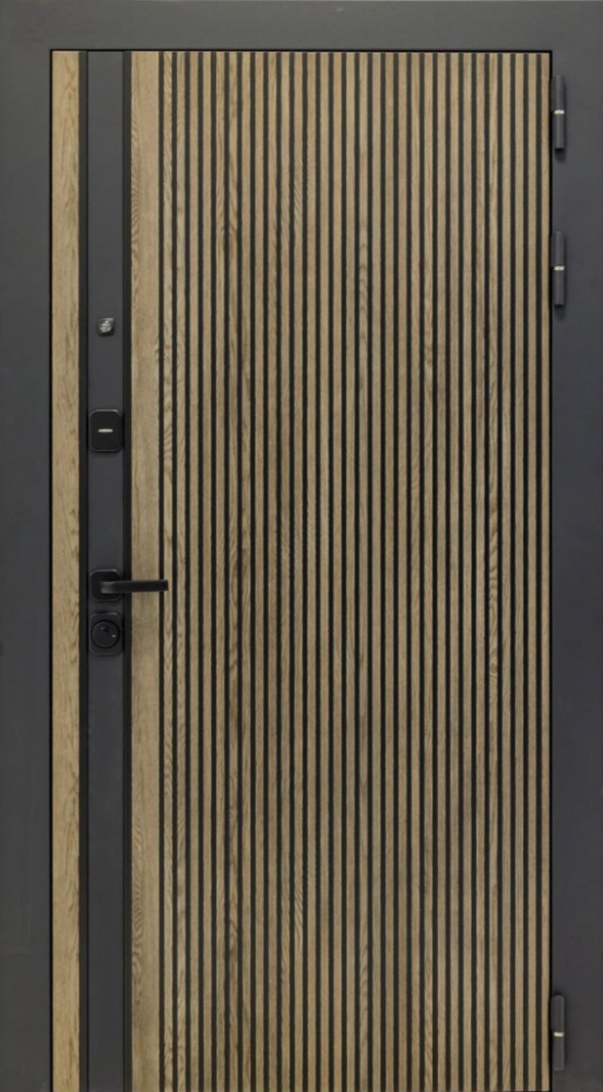 Входная дверь ДвериПРО Rosna СБ-3 листв. бел. (21 беленый дуб) DPRO198376 внешняя сторона